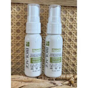 Biolage Strength Recovery Repairing Spray For Damaged Hair 1 Fl Oz / 30ml Set- 2